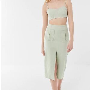 Urban Outfitters Alabama Split MIDI Skirt
